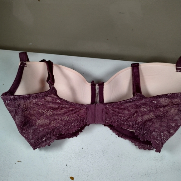 Victoria's Secret Dream Angels Lined Demi Purple Size 32DDD - Picture 5 of 12